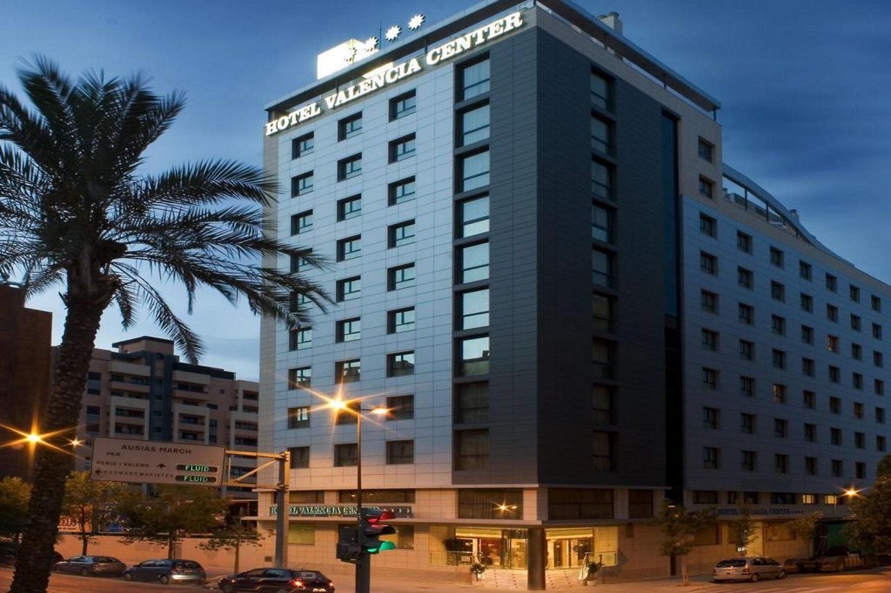 NH Valencia Center Hotel Exterior foto